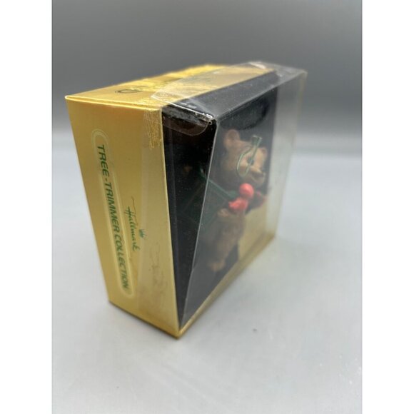 Vtg Hallmark 1980 Dated Ornament "Caroling Bear" QX140-1 Christmas - Picture 5 of 5